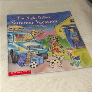 !*KIDS BOOKS 4/$10*! The Night Before Summer Vacation, Paperback, 2003